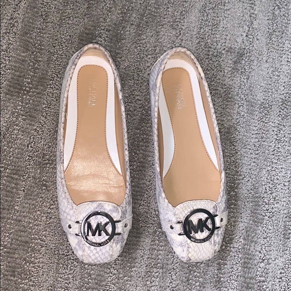 Michael Kors Snakeskin Flats